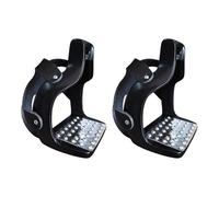 mophrati Étriers d'équitation résistants, légers et Robustes, pour Adultes, adaptés à l'équitation Western et à la Pratique en Toute sécurité.
