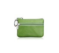 mophrati Femmes Portefeuille en Cuir clés Stockage Voyage Porte-clés Sac à Main Organisateur de pièces de Monnaie Pochette à Fermeture éclair Poche pour Femmes Dames, Vert