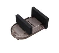 mophrati Fenêtre coulissante Serrure de sécurité pour Enfants Bouchon d'armoire en métal réglable loquets de Portes réutilisables matériel d'amélioration Valise, Marron