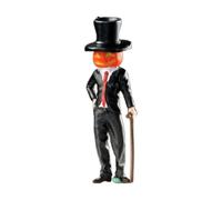 mophrati Figurine Miniature captivante à l'échelle 1/64, idéale pour des décorations innovantes et des présentations créatives. Figurines peintes en résine à l'échelle, Monsieur Citrouille