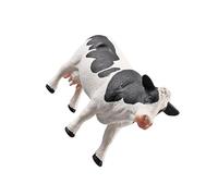 mophrati Figurine Miniature de Vache et volaille en Plastique, Jouet d'élevage Amusant, pour Les Enfants. Peinte à la Main avec des détails réalistes, pour Elle stimule
