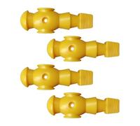 mophrati Figurines de Baby-Foot élégantes pour Hommes, conçues avec des matériaux Qui améliorent l'expérience de Jeu. Ces Figurines sont fabriquées en HIPS (Polyester, Jaune, 107 x 36 mm