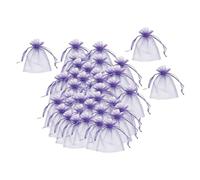 mophrati Filets de pour Fruits et Fleurs, des Pommes, des, Violet, 10x12cm