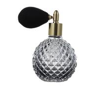 mophrati Flacon de parfum à vaporisateur longue durée, rechargeable en verre. Versez votre parfum préféré directement dans le flacon. Idéal pour les voyages. réutilisable.