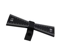 mophrati Gabarit de traçage léger pour queues d'aronde, idéal pour un marquage précis des assemblages en ébénisterie et travail du bois. Gabarit à queues d'aronde avec échelle claire et durable.