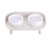 mophrati Gamelles surélevées pour Chats, faciles à Nettoyer grâce à Leurs Supports. Solution d'alimentation Portable pour Les Animaux de Petite et Moyenne Taille, garantissant propreté et hygiène.