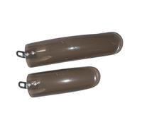 mophrati Garde-Boue pour VTT et vélo Pliant, Remplacement Facile et sans dommage. Garde-Boue et arrière pour vélo de Route, Translucide, 14 Pouces