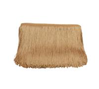 mophrati Garniture à franges en polyester - Vêtements de danse latine et artisanat de bricolage Il existe une large gamme styles et choix, kaki neutre