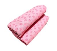 mophrati Grande serviette de yoga absorbante et antidérapante, idéale pour les séances de yoga chaud et offrant une excellente performance pendant l'entraînement. Serviette, Rose, 183 x 63 cm