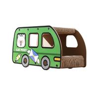 mophrati Griffoir en Carton pour Chat offrant Un Espace généreux et adapté pour aux Meubles, permettant pour aux Chats de Faire Leurs Griffes et de Jouer en Tout Confort. Maison pour, Bus