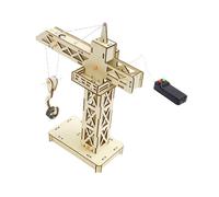 mophrati Grue à Tour en Bois à Monter soi-même : Un Projet éducatif et Amusant pour développer l’Intellect et Les capacités Pratiques des Enfants. Un Jouet modèle idéal Offrir.