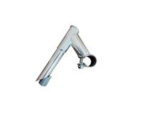 mophrati Guidon de vélo Pliant VTT conçu pour Offrir robustesse et contrôle Lors des trajets Quotidiens. Potence de vélo rehaussée à col de Cygne.