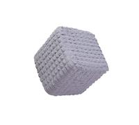 mophrati Housse de rangement extensible surdimensionnée pour transformer facilement votre pièce grâce à ces housses de repose-pieds et de tabouret. Elles protègent non, Gris clair, 25~33 cm