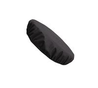 mophrati Housse de Robuste Noire pour Table de feu d'extérieur, imperméable et Anti-poussière, pour Bol Rond. intégrale et résistante pour aux déchirures.