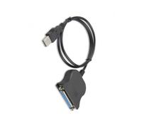 mophrati Imprimante Adaptateur Câble Port Dispositif d'impression Convertisseur Câbles Ordinateur PC Machine Accessoire Électronique pour Bureau À Domicile