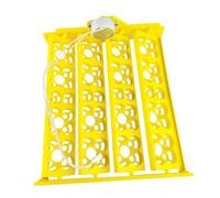 mophrati Incubateur à œufs pour volailles, Plateau léger et Durable en Plastique, Pratique, pour Poules, oies et Autres Oiseaux, AC12V, 32.5 x 29 x 12 cm