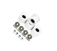 mophrati Jeu de 4 Roues de Skateboard 60 mm avec roulements et entretoises. Construction Durable pour Une expérience de Glisse sans Effort. Roues 78a pour Longboard, Route, Skate