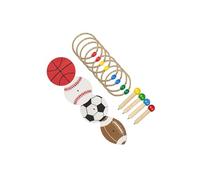 mophrati Jeu de Lancer d'anneaux Amusant, Jouet éducatif Qui améliore la Coordination et stimule Les capacités cognitives des Enfants. Jeu de Kermesse, d'intérieur et