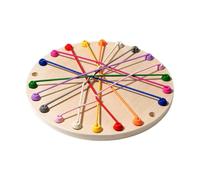 mophrati Jeu de Puzzle en Corde, Jouet en Boucle, Jouet démêlant Corde pour garçons et Filles, Enfants, Rond, Rond, 22.3 x 22.3 x 1. cm