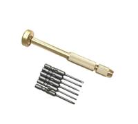 mophrati Jeu de Tournevis de bijoutier différentes Tailles, Outils Polyvalents pour la réparation Montres, d'électronique et Lunettes. Outil réparation pour Lunettes Montre et Produits