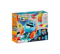 mophrati Jouet de Piste de Course Flexible, Chemin Fer Pliable et résistant pour aux déchirures pour des Aventures créatives, Jouet Piste Course assemblé en ABS sûr, Type 1