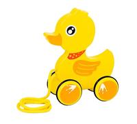 mophrati Jouet en Bois à Pousser et à Tirer, Amusant pour Les Enfants. Activité stimulante Qui améliore la Coordination et l'apprentissage. Corde Tirer pour bébé, Chariot Animalier . Jeu , Canard