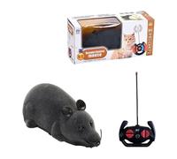 mophrati Jouet pour Chat RC, Compagnon de Jeu Inoffensif et divertissant pour Chats, en Plastique, Rats télécommandés, Souris robotique, Jouet pour Chat