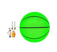 mophrati Jouet réfléchissant de Basket-Ball rougeoyant balles Vertes pour Bonne préhension Fournitures de Jeu de Fabrication Fine équipement de Sport Fluorescence