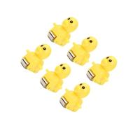 mophrati Jouets de Bain pour Enfants d'âge préscolaire : Jouets de Baignoire pour garçons et Filles. Enrichissez l'heure du Bain avec Un Circuit de Toboggan , 6 Morceaux de Canard , 2.5 x 2.5 cm