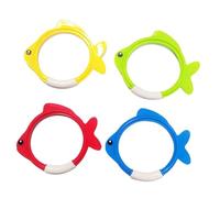 mophrati Jouets de plongée sous-Marine pour Piscine, Anneaux de Poisson colorés, Jeux d'été pour Enfants, Amusants Aquatiques passionnants, Anneaux Natation pour Enfants