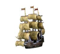 mophrati Kit de Construction de maquettes Bateaux 3D en Papier, Puzzles et modèles à Monter soi-même (1 à 250 pièces). Idéal pour Adultes et Enfants. Ce kit créatif Bateau Pirate est Un Jouet en