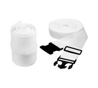mophrati Kit de Conversion pour Lits Jumeaux : combinez Blanc 195 x 25 cm | facilement deux lits jumeaux en comblant l'espace grâce à une sangle ajustable. Comprend un , Blanc , 195 x 25 cm