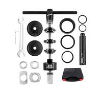 mophrati Kit d'installation et Efficace de roulements de moyeu de vélo. Outils adaptés au Remplacement de moyeux, Presse à Tourner Les roulements, pointeaux pour Cadres