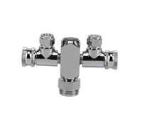 mophrati La vanne de régulation à Deux Voies Efficace Assure Une Diffusion régulière de CO2 dans Les systèmes d'aquarium. La vanne régulation CO2 Classique pour Aquarium est en cuivre.