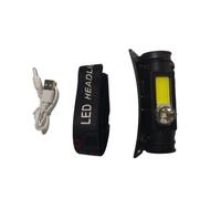 mophrati Lampe frontale Portable 2000-2500K phare Rechargeable lampe de poche à tête réglable Super lumineuse bandeau projecteur