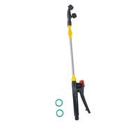 mophrati Lance d'arrosage rétractable multifonctionnelle pour différentes tâches extérieures. Lance d'arrosage réglable pour Le Jardin. Facile et Confortable à Utiliser, Buse à Double courbure