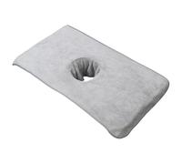 mophrati Le drap de couverture doux pour lit de massage améliore la satisfaction du client pendant les soins spa et les massages, ce qui convient à la plupart des lits, Gris clair, 40x80cm