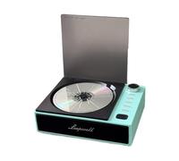mophrati Lecteur CD Vintage avec Prise en Charge CD-RW USB-C Charge et télécommande Incluse Lecteur baladeur comme ABS, Vert