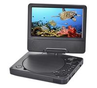 mophrati Lecteur DVD Compact avec Prise en Charge Plein Format et Lecteur DVD Bluetooth à écran HD 1080P pour la Maison