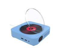 mophrati Lecteur multimédia DVD Bluetooth Haut-Parleur intégré Sortie HD 1080P Double Haut-parleurs télécommande Sortie AV la Plus élevée, Bleu