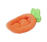 mophrati Lit Douillet et Confortable en Forme de Carotte, idéal pour Les Chiens de Petite et Moyenne Taille. Convient à Une Utilisation intérieure et extérieure. Lavable et Confortable.