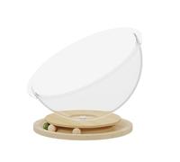 mophrati Lit pour Chat ludique et Confortable avec Espace pour Un nid Douillet et Accessoires Inclus. Ce lit d'intérieur est conçu pour Toutes Les Saisons et, Clair, XL