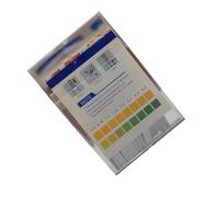 mophrati Lot de 100 papier de tournesol 4.0-9.0 haute précision opération simple cosmétiques sol usine fournitures bandelette test salive indicateur pH