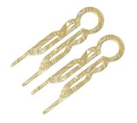 mophrati Lot de 2 épingles à cheveux Prestige à double mécanisme Lialys, 2 épingles à cheveux en acétate durable longue durée Prestige, lot de 3, C