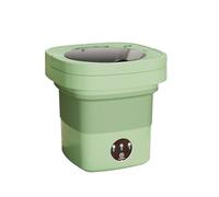 mophrati Machine à laver pliable, pour hôtel et maison, compacte, pour sous-vêtements, Machine à laver pliante, conduite autonome, Etc, Vert