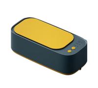 mophrati Machine ultrasonique portative à Faible Bruit pour Bijoux, ramène silencieusement l'éclat à la Collection de Bijoux ABS Facile, Vert