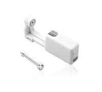 mophrati Manuel nez perceur métal sourcils oreille Piercing outil beauté bijoux percer goujon Kit outils ménage professionnel, Acier Blanc