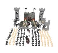 mophrati Maquette de Guerre réaliste pour développer la motricité Fine et l'intelligence des Enfants Tout en s'amusant. Coffret de Figurines Soldats Plomb.