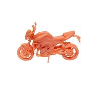 mophrati Maquette de Moto au 1/64 pour Jeu de rôle, Style Table Sable Gare ferroviaire architecturale A, StyleC