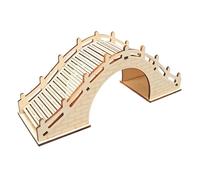 mophrati Maquette de Pont en Arc en Bois à Monter soi-même, idéale pour Les projets scientifiques et l'apprentissage ludique. Jeu de Construction Puzzle 3D Bois.